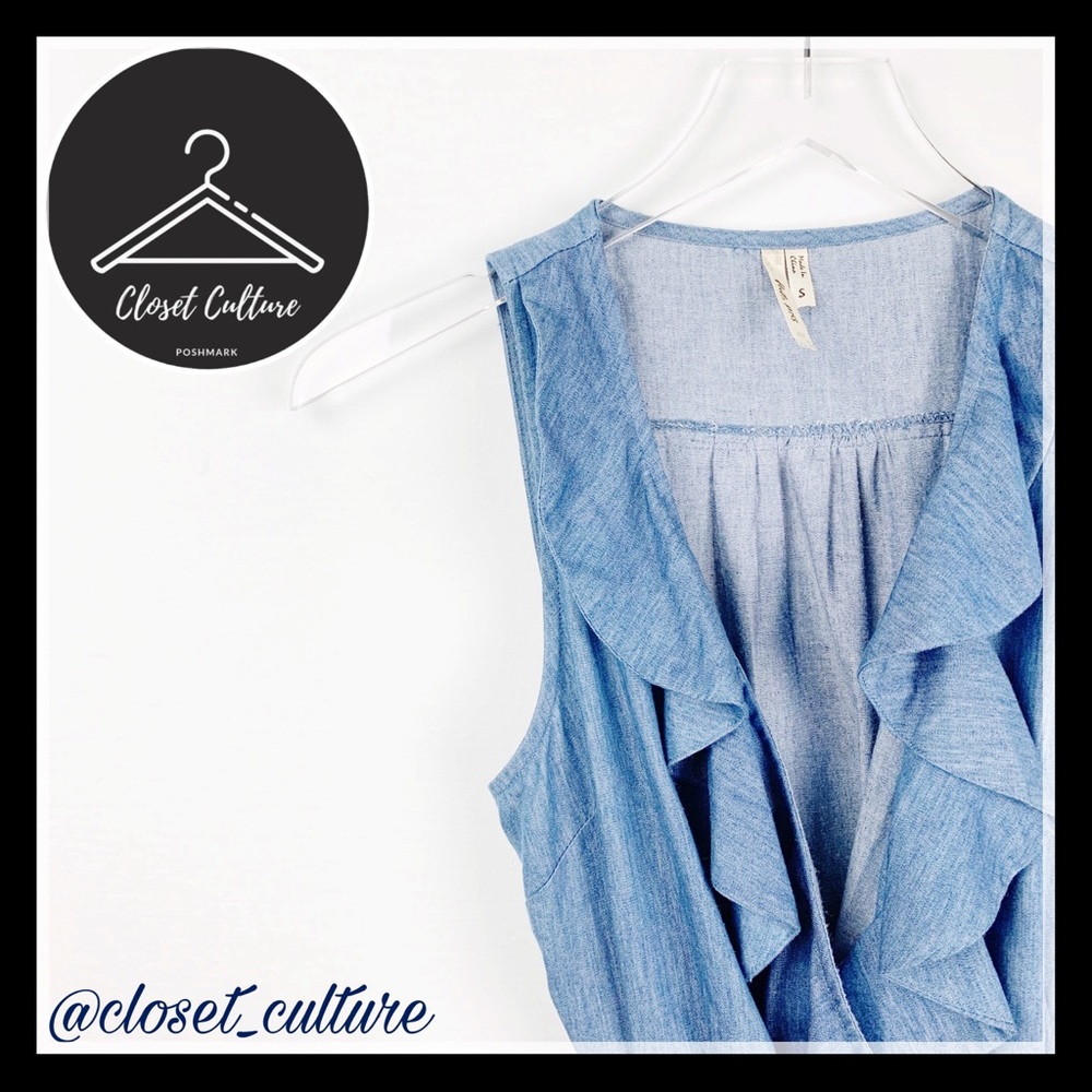 Hello Miss | Chambray Wrap Dress